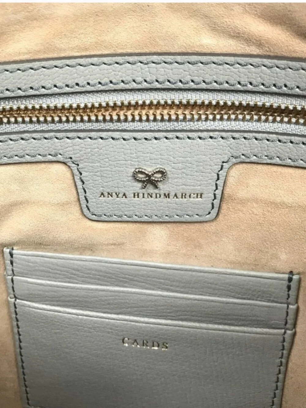 NWT Anya Hindmarch Georgiana Oops Tassel Clutch